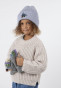 náhled Children knitted gloves Barts Puppet Bumgloves Heather Grey